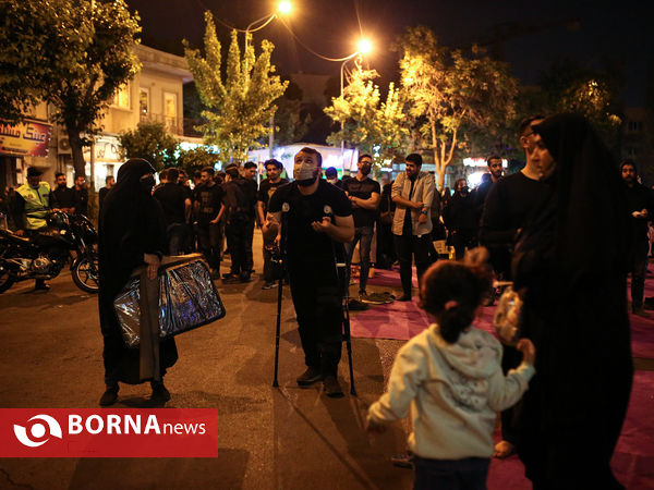 مراسم احیاء شب بیست ویکم ماه مبارک رمضان - میدان فلسطین
