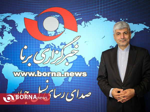 حضور رامین مهمان‌پرست در خبرگزاری برنا