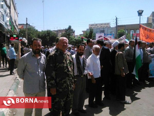 راهپیمایی روز جهانی قدس در پاکدشت