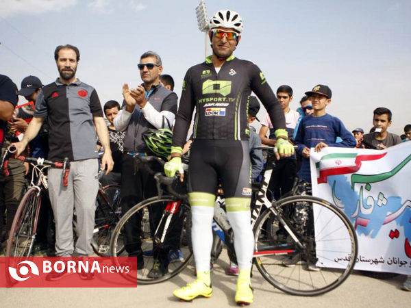 همایش دوچرخه سواری به مناسبت هفته تربیت بدنی- شهرستان قدس
