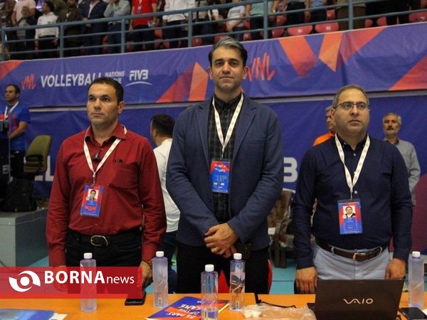 دیدار تیم های والیبال ایران - استرالیا