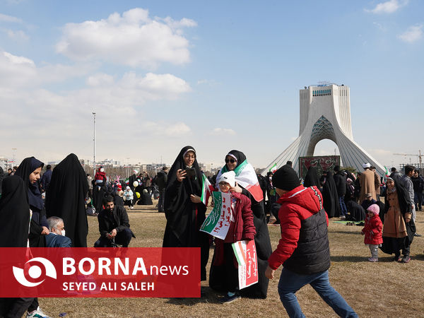 راهپیمایی ۲۲ بهمن - میدان آزادی تهران