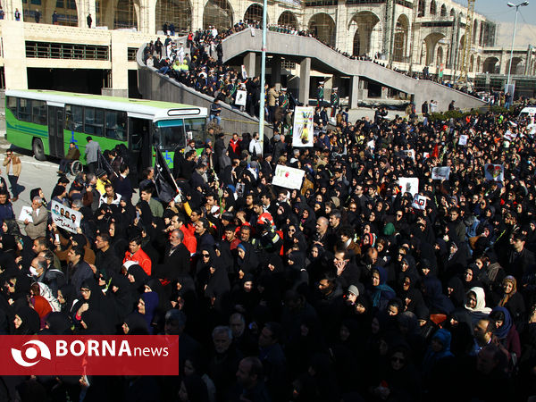 تشییع شهدای آتش نشان حادثه پلاسکو-5