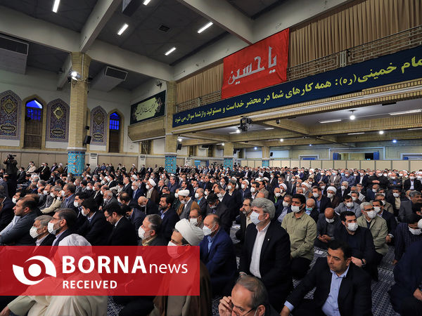دیدار مسئولان نظام با رهبر انقلاب