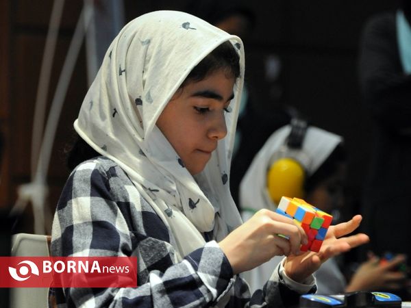 مسابقات بین المللی مکعب روبیک- تهران