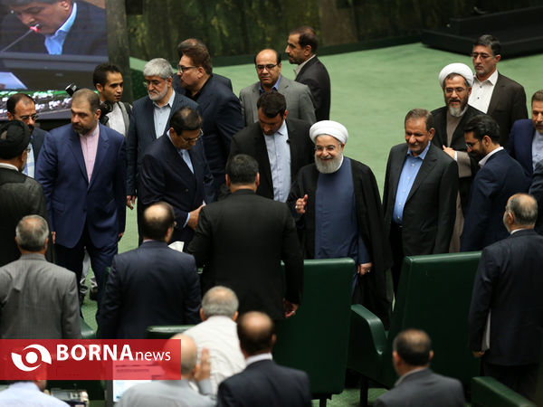 حضور رییس جمهوری در مجلس
