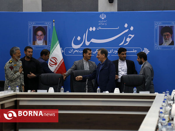جلسه شورای هماهنگی مدیریت بحران استان خوزستان