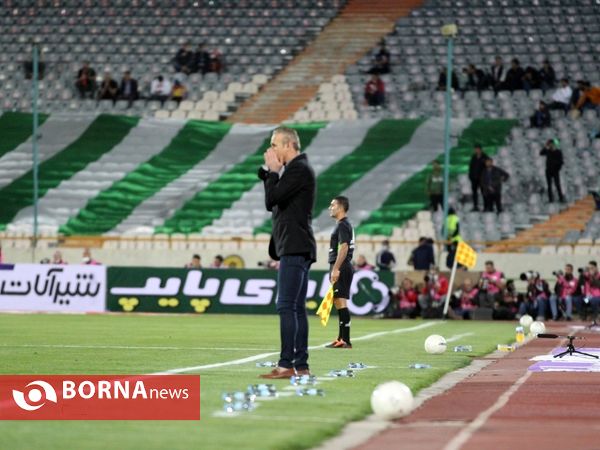 دیدار تیم های فوتبال پرسپولیس - آلومینیوم