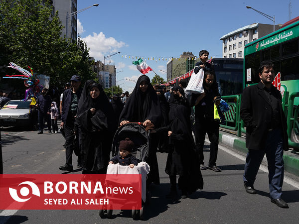 راهپیمایی روز جهانی قدس در تهران