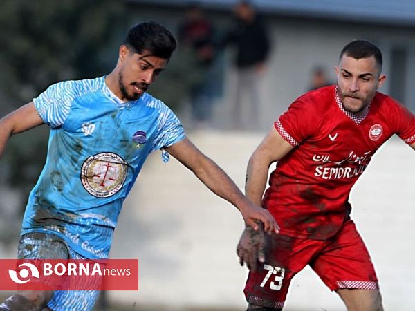 دیدار تیم های فوتبال سپیدرود رشت _شهدای بابلسر