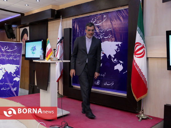 نشست خبری حسین جابر انصاری در مشهد