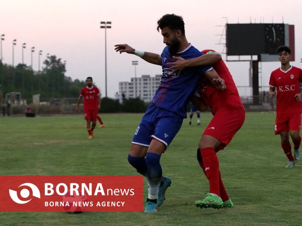 دیدار تیم های فوتبال داماش گیلان _ فولاد نوین اهواز