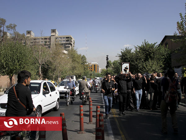 تشییع پیکر مهدی شادمانی