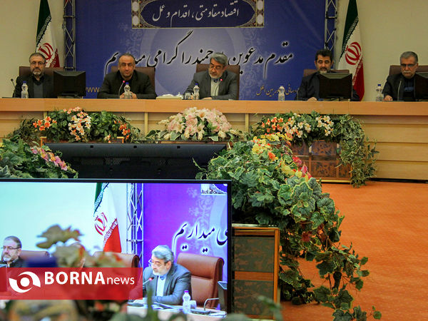 نشست خبری وزیر کشور