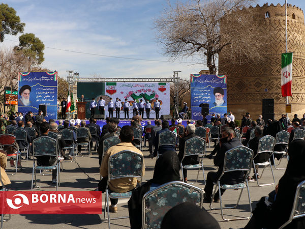 راهپیمایی خودرویی 22 بهمن در شیراز