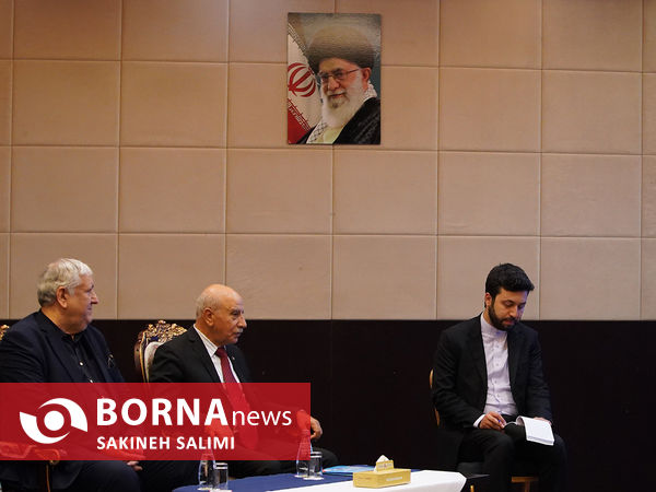دیدار رئیس هیئت اعزامی شورای ملی فلسطین با رئیس مجلس