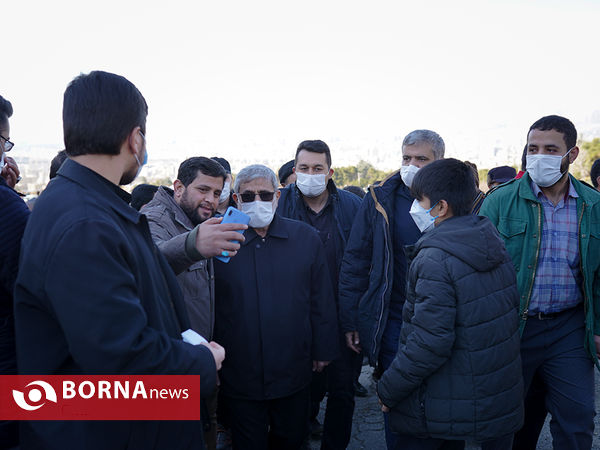 تشییع پیکر شهید حاج حسن ایرلو