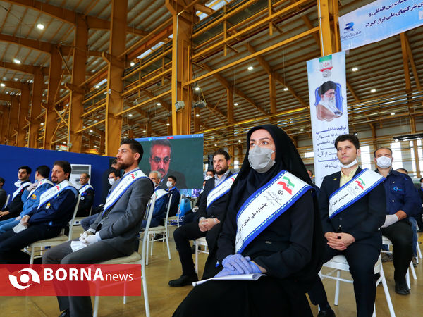 ارتباط تصویری رهبر انقلاب با هفت مجموعه تولیدی