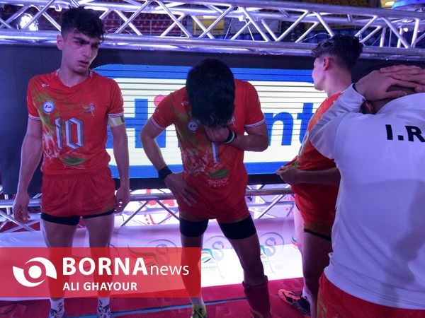 فینال کبدی قهرمانی جوانان جهان در ارومیه