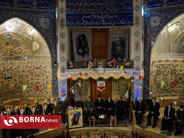 آیین نواختن زنگ انقلاب در زورخانه شهید فهمیده