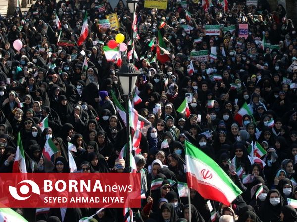 راهپیمایی ۲۲ بهمن - شهرستان لاهیجان