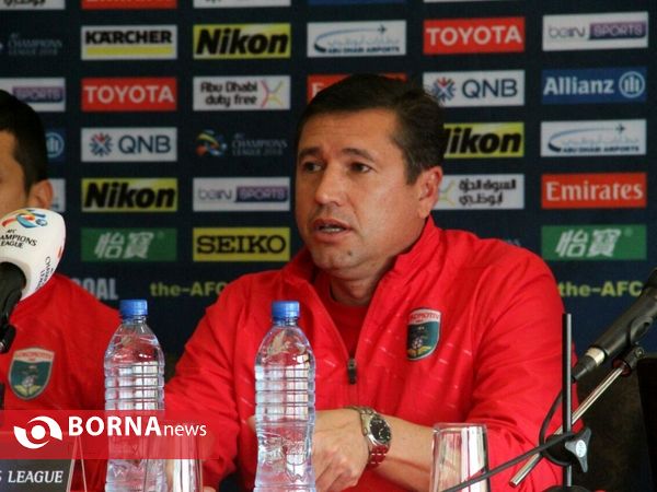 نشست خبری پیش از دیدار دو تیم ذوب آهن ایران و لوکوموتیو ازبکستان