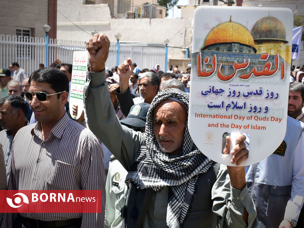 راهپیمایی روز جهانی قدس در زاهدان