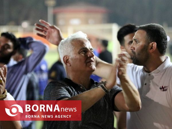 دیدار تیم های فوتبال داماش گیلان _ فولاد نوین اهواز