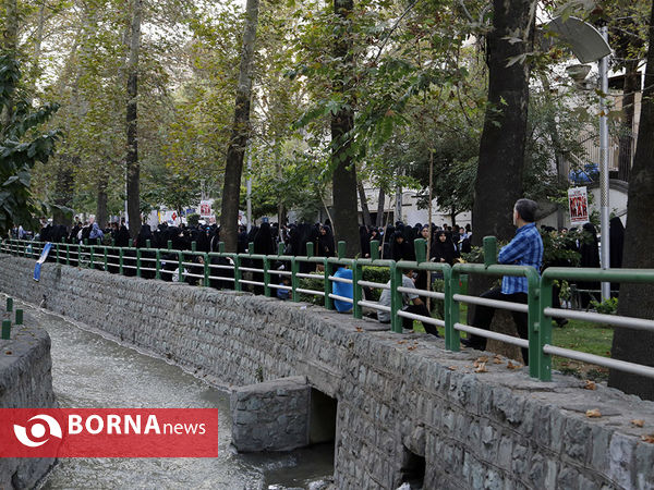 تجمع دانشجویی در اعتراض به فاجعه انسانی میانمار