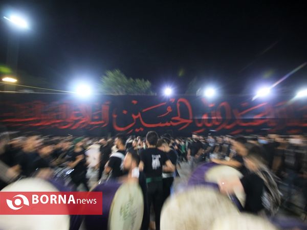 عزاداری شب عاشورای حسینی (ع) موکب رضوی ارومیه