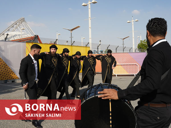 ورزشگاه خلیفه قطر در آستانه دیدار ایران - انگلیس