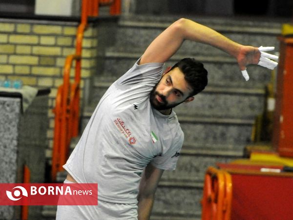 تمرینات تیم ملی والیبال ایران