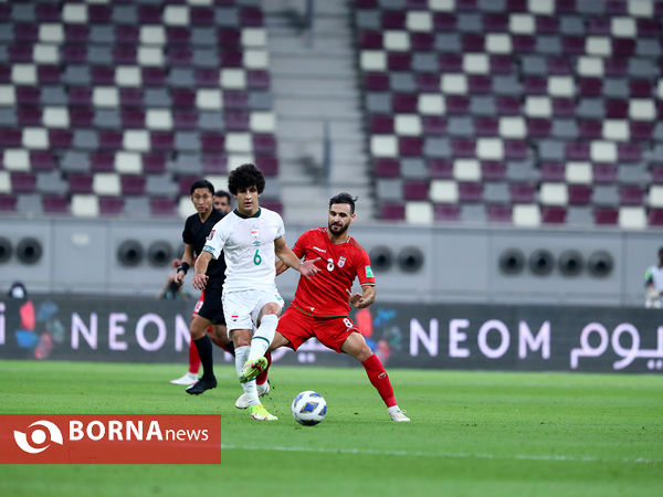 دیدار تیم های ملی فوتبال ایران و عراق