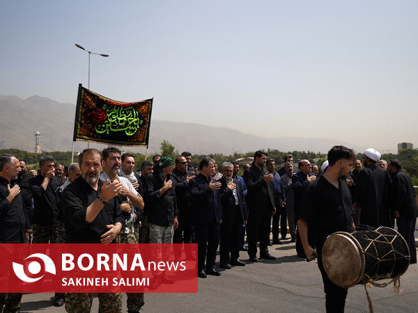  مراسم عزاداری  دهه اول محرم با حضور وزیر ورزش و جوانان 