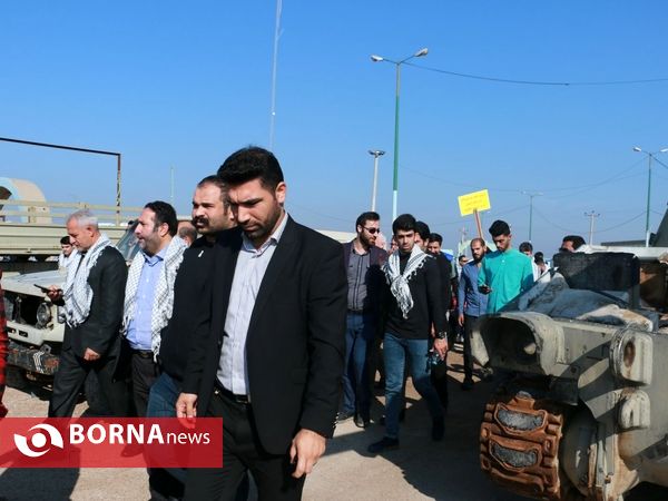 سفر قهرمانان آسیایی و پارا آسیایی راهیان نور به اروند