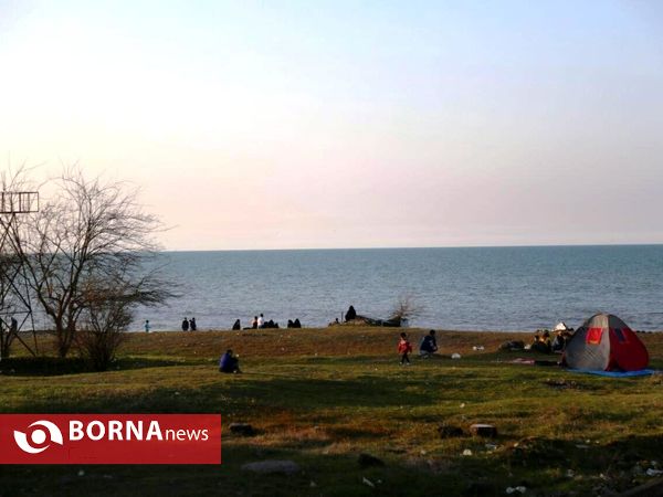 سواحل دریای خزر-نمک آبرود