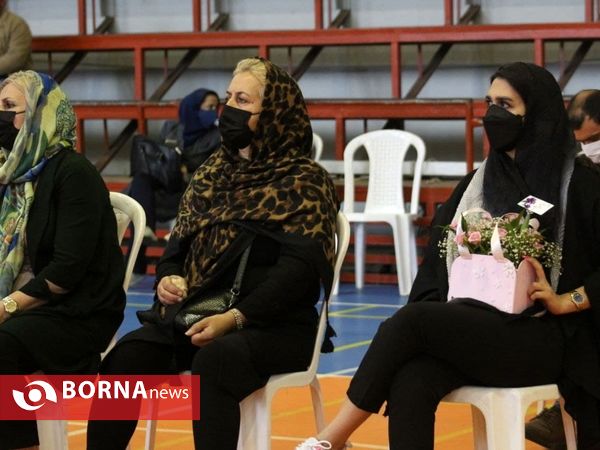 مراسم استقبال از مقام آوران مسابقات انتخابی المپیک _ بندرانزلی