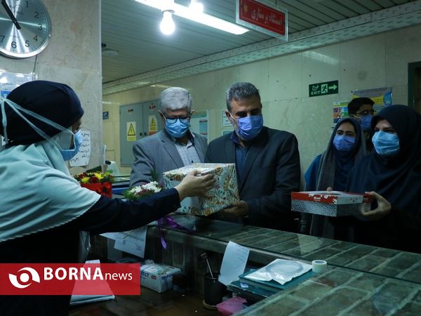 آیین تقدیر از پرستاران جنوب غرب خوزستان