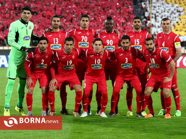 دیدار تیم های فوتبال  پرسپولیس- نسف قارشی ازبکستان