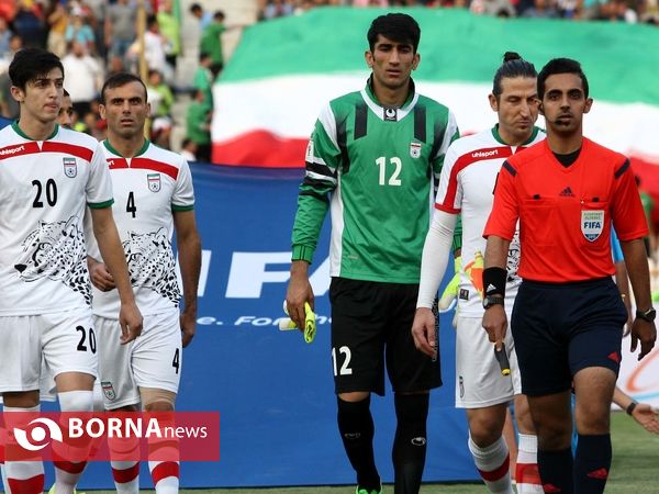 دیدارتیم های ملی فوتبال ایران و گوام