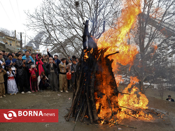 جشن نوروز در روستای شیان سنندج