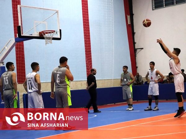 مسابقات بسکتبال قهرمانی نوجوانان استان آذربایجان‌غربی