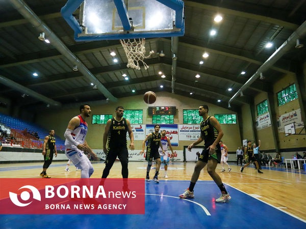 دیدار تیم های بسکتبال نبوغ - کاله