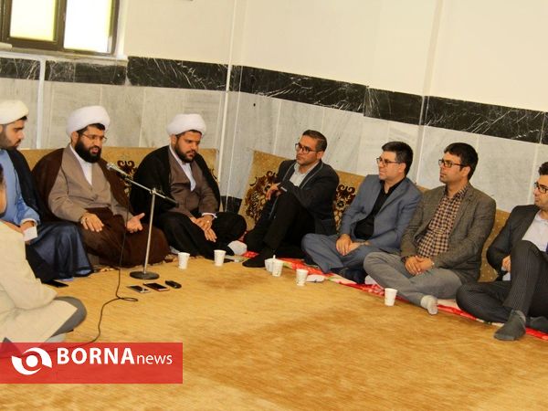 دیدار اصحاب رسانه و روابط عمومی ها با امام جمعه شهرستان قدس