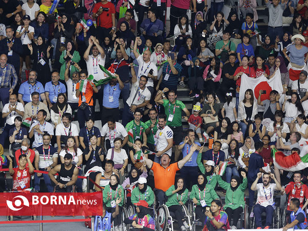 مسابقه فینال بسکتبال با ویلچر ایران و ژاپن- بازیهای پاراآسیایی جاکارتا ۲۰۱۸