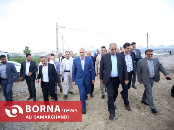 بازدید وزیر جهاد کشاورزی از ظرفیت های کشاورزی و شیلاتی بندرانزلی