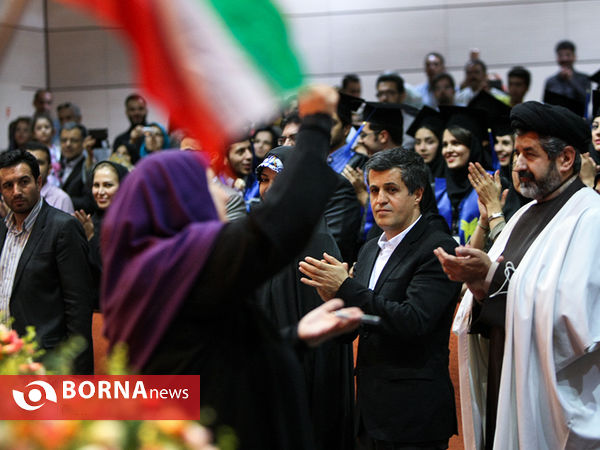 مراسم جشن فارغ التحصیلان دانشگاه آزاد