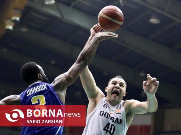 دیدار بسکتبال شهرداری گرگان - الریاضی لبنان