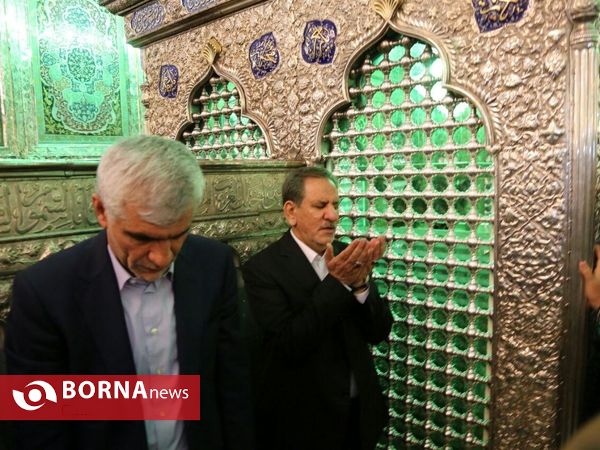 حضور جهانگیری در شاهچراغ