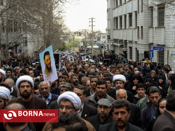 تشیع پیکر فرج اله سلحشور